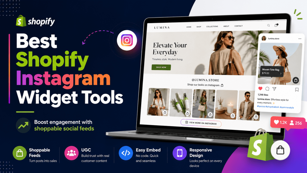 10 Best Shopify Instagram Widget Tools to Boost Store&nbsp;Engagement